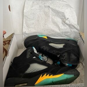 Jordan 5 aqua size 10 men’s